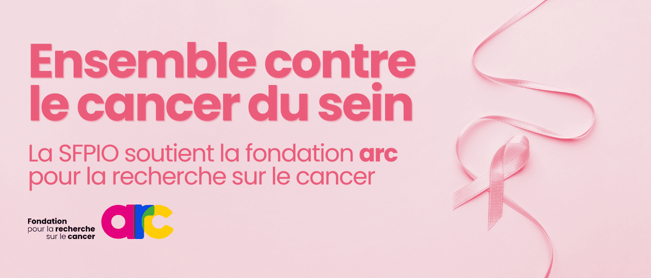 Octobre Rose : la SFPIO se mobilise contre le cancer du sein !